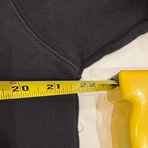 Palm Angels Black and Orange Flame Sweatshirt - Picture 7 of 10